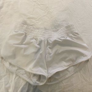 White Lululemon Shorts
